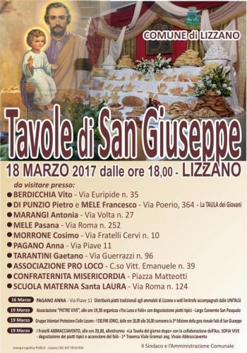Tavole E Falò Di S. Giuseppe - Lizzano
