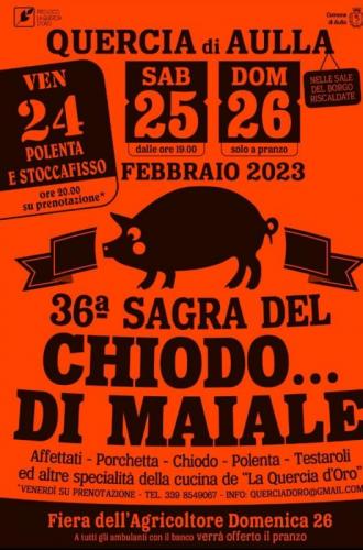 Sagra Del Chiodo Di Maiale A Quercia  - Aulla