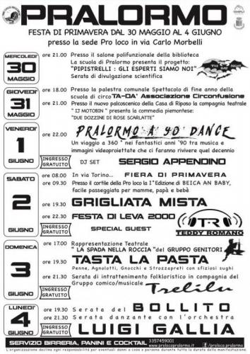 Feste Di Primavera - Pralormo