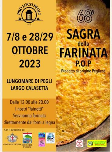 Sagra Della Farinata A Pegli - Genova