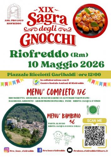 La Sagra Degli Gnocchi A Riofreddo - Riofreddo