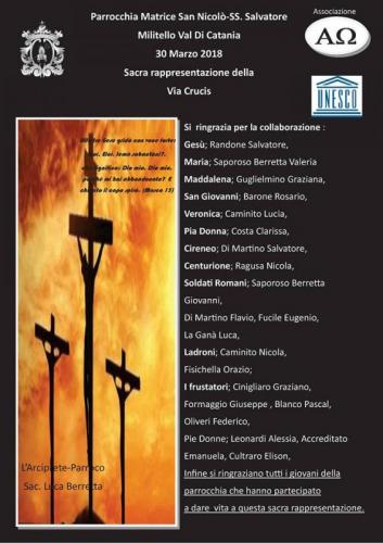 Via Crucis Vivente - Militello In Val Di Catania