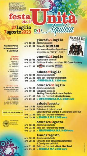  Festa De L'unità Di Aquileia - Aquileia