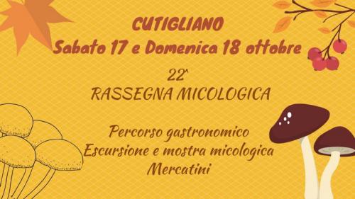 Rassegna Micologica Della Montagna Pistoiese - Abetone Cutigliano