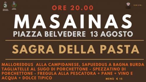Sagra Della Pasta  A Masainas - Masainas