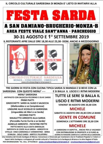 Festa Popolare Sarda - Brugherio