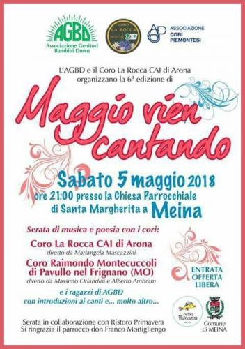 Maggio Vien Cantando A Meina - Meina