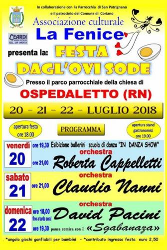Festa Dagl'ovi Sode A Ospedaletto Di Coriano - Coriano