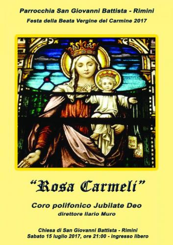 Festa In Onore Della Beata Vergine Del Carmine - Rimini