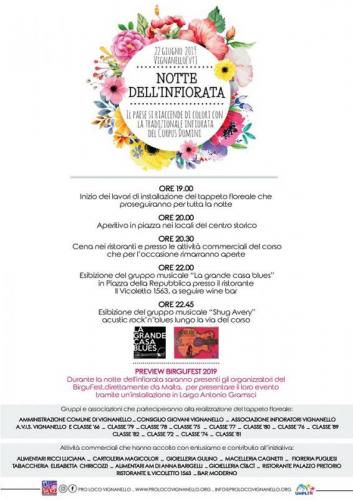 Processione Del Corpus Domini Con Infiorata - Vignanello