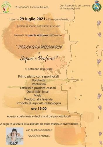 Sapori E Profumi- Manifestazione Enogastonomica - Fresagrandinaria