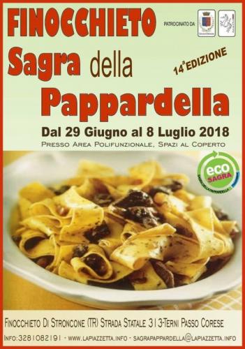 La Sagra Delle Pappardelle A Finocchieto - Stroncone