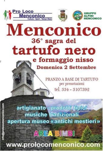 Sagra Del Tartufo Nero E Formaggio Nisso A Menconico - Menconico