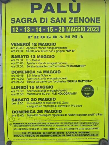 Sagra Di San Zenone A Palu - Palù