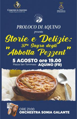 Sagra Degli Abbotta Pezzent Di Aquino - Aquino