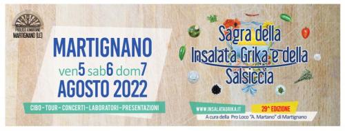 Sagra Dell'insalata Grika E Della Salsiccia - Martignano