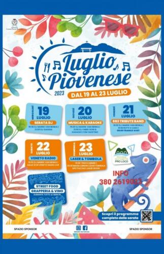 Luglio Piovenese - Piovene Rocchette