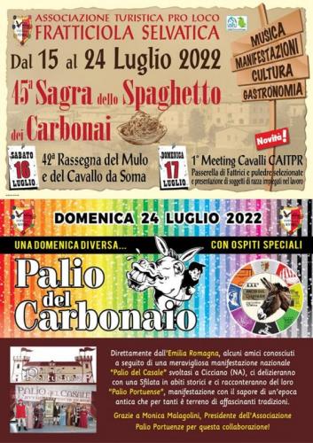 Sagra Dello Spaghetto Dei Carbonai - Perugia