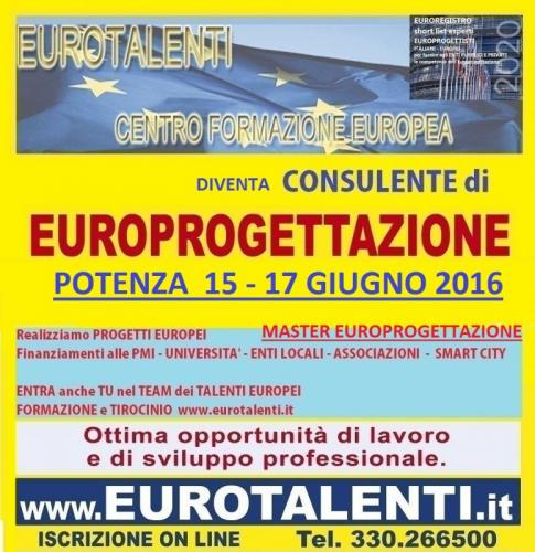 Master Europrogettazione