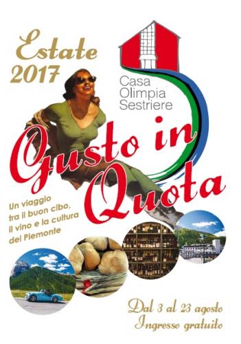 Successo  A Sestriere  Per Gusto In Quota 2017