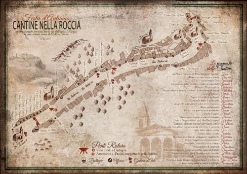 Mappa Ufficiale Cantine Nella Roccia 2017