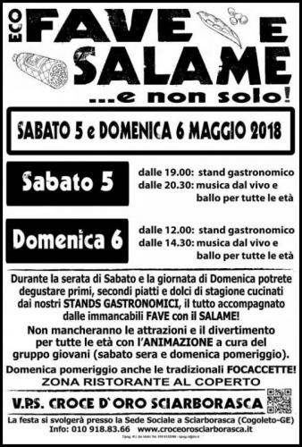 Fave, Salame E Non Solo! By Croce D'oro Sciarborasca