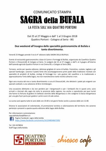 Sagra Della Bufala - Quarta Edizione