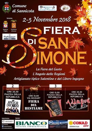 La Fiera Di San Simone A Sannicola