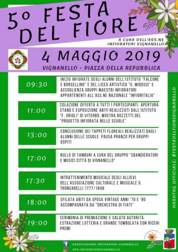 Programma Della Festa Del Fiore A Vignanello