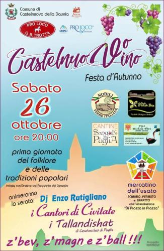 Festa D'autunno A Castelnuovo Della Daunia
