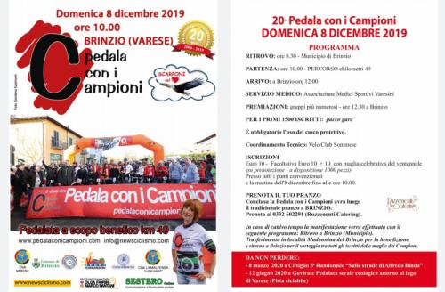 Il Programma E I Punti Iscrizione Alla Pedala Con I Campioni 2019