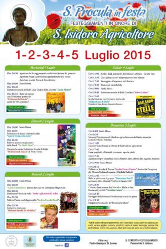 Torna Santa Procula In Festa