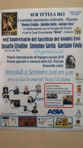 22° Premio Internazionale Livatino Alla Misericordia Di Andria