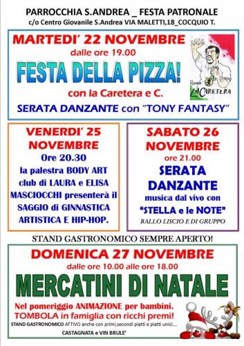 Festa Patronale Di S.andrea  (cocquio Trevisago) E Mercatini Di Natale