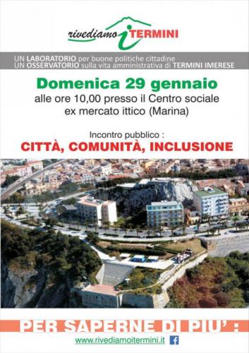 Città, Comunità, Inclusione