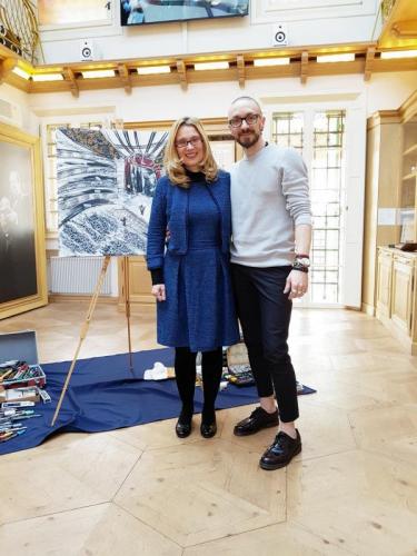 Luciano Pavarotti: L'omaggio Dell'artista Zavattari