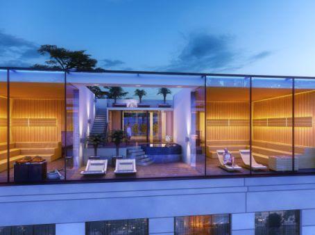 Inaugurazione Della Sky Spa Dellâ��hotel Terme Merano