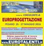A Pesaro Master Europrogettazione 25-27 Maggio 2016