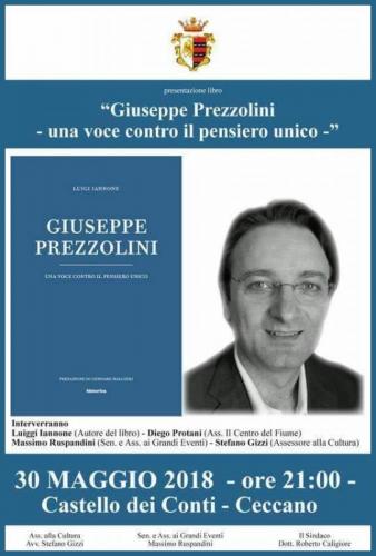 Giuseppe Prezzolini. Una Voce Contro Il Pensiero Unico - Ceccano