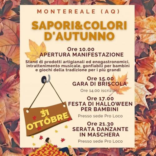Sapori E Colori D'autunno A Montereale - Montereale