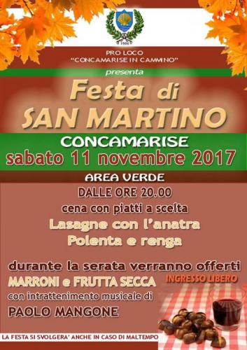 Castagnata Di San Martino - Concamarise