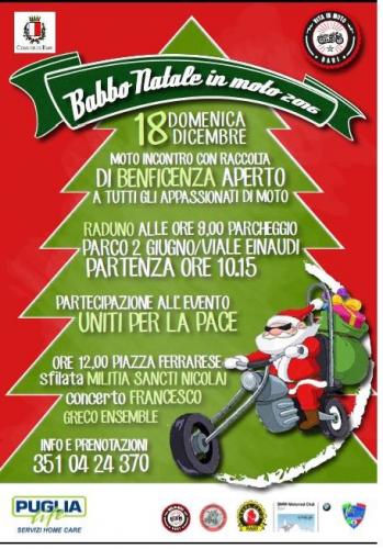 Babbo Natale In Moto - Bari