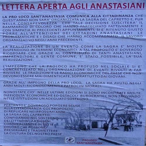 Sagra Del Capretto Anastasiano - Sant'anastasia