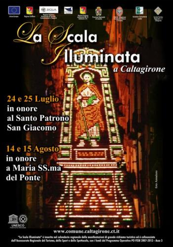 La Scala Illuminata - Caltagirone