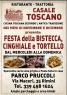 Festa della Bistecca -Cinghiale e Tortello al Casale Toscano di Rimini, Cucina Toscana Secondo L'antica Tradizione - Rimini (RN)