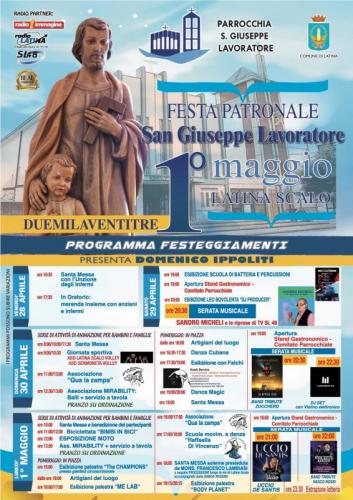 Festa Di San Giuseppe Lavoratore A Latina Scalo - Latina