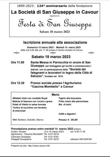 Festa Di San Giuseppe - Cavour