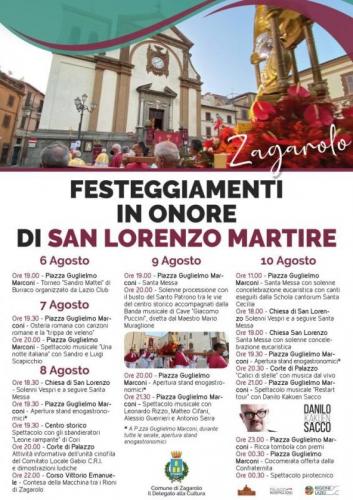 Festa Di San Lorenzo - Zagarolo