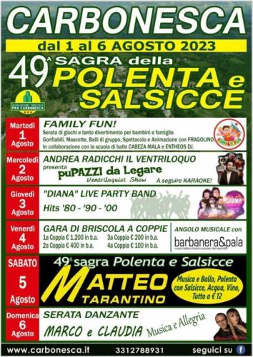 Sagra Della Polenta E Salsicce A Carbonesca - Gubbio