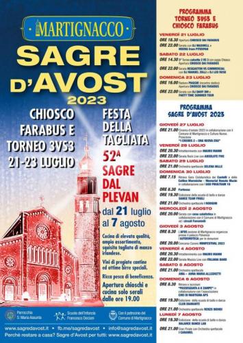 Sagre D'avòst  Festa Della Tagliata Di Martignacco - Martignacco